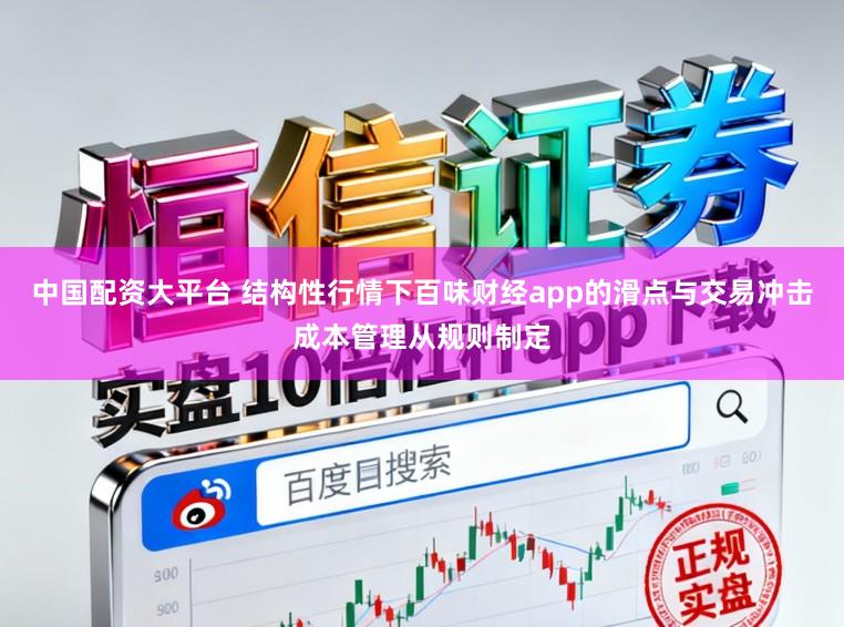 中国配资大平台 结构性行情下百味财经app的滑点与交易冲击成本管理从规则制定
